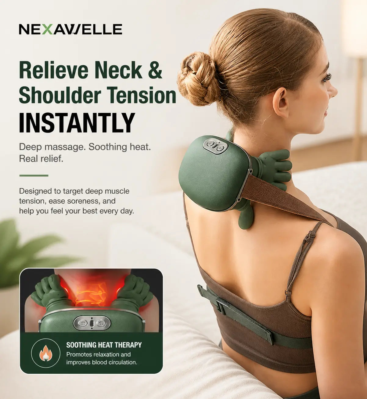 NexaWelle Neck & Shoulder Massager