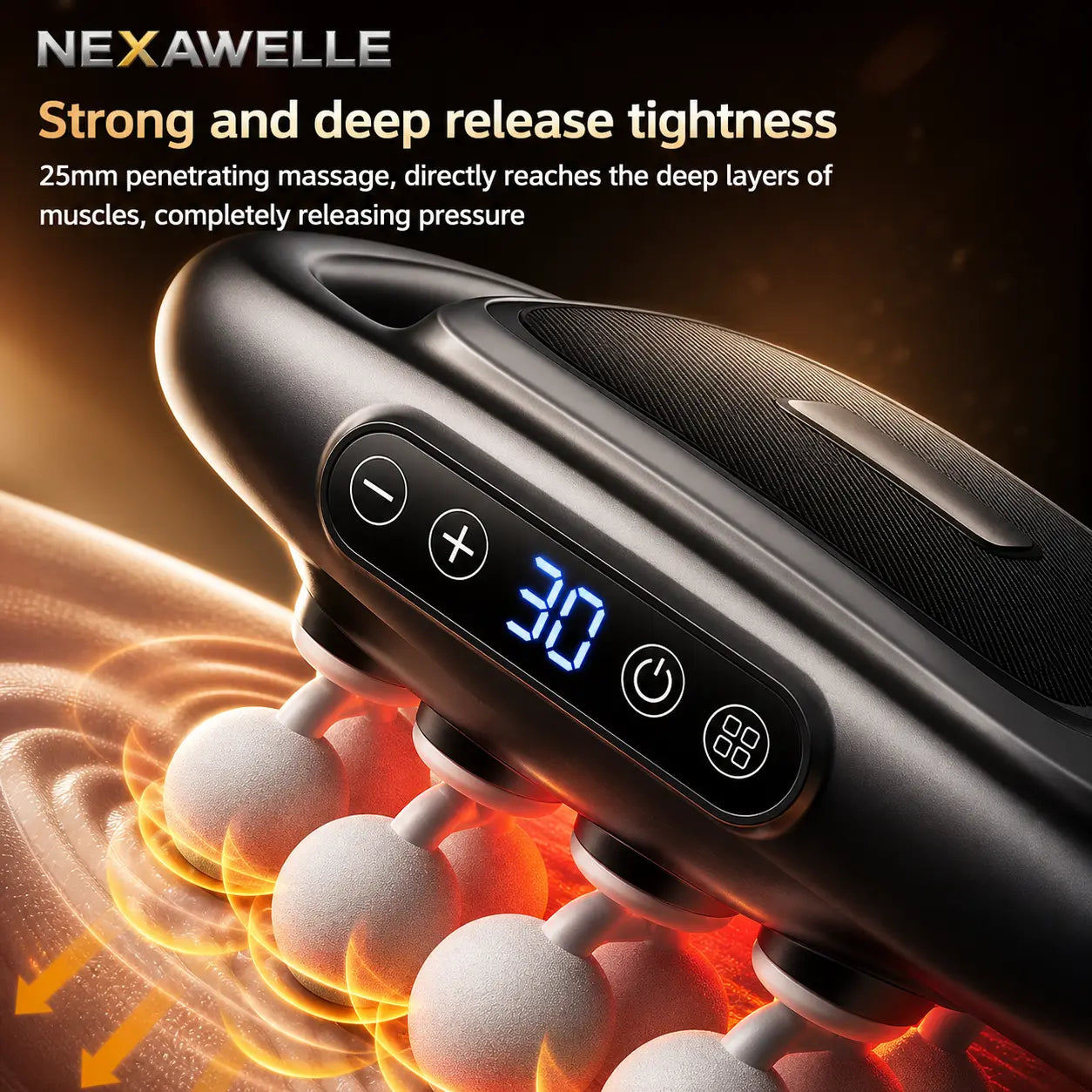 NexaWelle 16-Head Full Coverage Massage Device