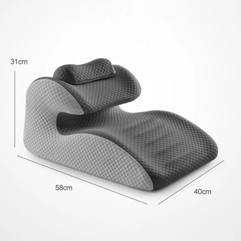 Ergonomic Pillow, Supports Posture in Any Position Cervical Traction Pillows Body Relaxation Anti Snoring, Ideal for Massage